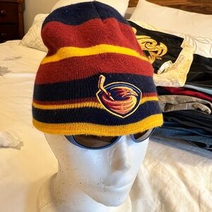 Atlanta Thrashers NHL Gold Knit Beanie